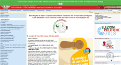 Desktop Screenshot of comune.santangeloinvado.pu.it